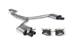 Scarico Sportivo Audi RS6 C7 4.0 TFSI Biturbo Quattro 2013 - 2018 – Scorpion Semi Sistema (SAUS087CF)