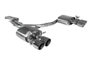 Scarico Sportivo Audi S4 B9 Quattro Avant Incl. Saloon & Sedan Non-Sports Diff & Non-GPF Model 2017 - 2019 – Scorpion Semi Sistema (SAUS088)