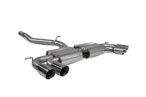 Scarico Sportivo Volkswagen MK8 /8.5 Golf R GPF Model 2021 - 2026 – Scorpion Sistema Cat/GPF-Back (SVWS066)