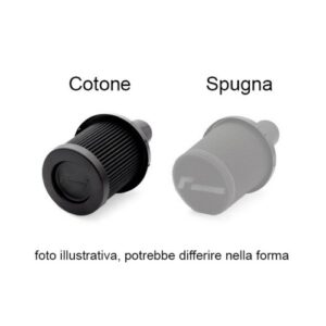 Filtro di ricambio sportivo in COTONE per aspirazione diretta VWR12G60R - Racingline VWR12G60RFOC
