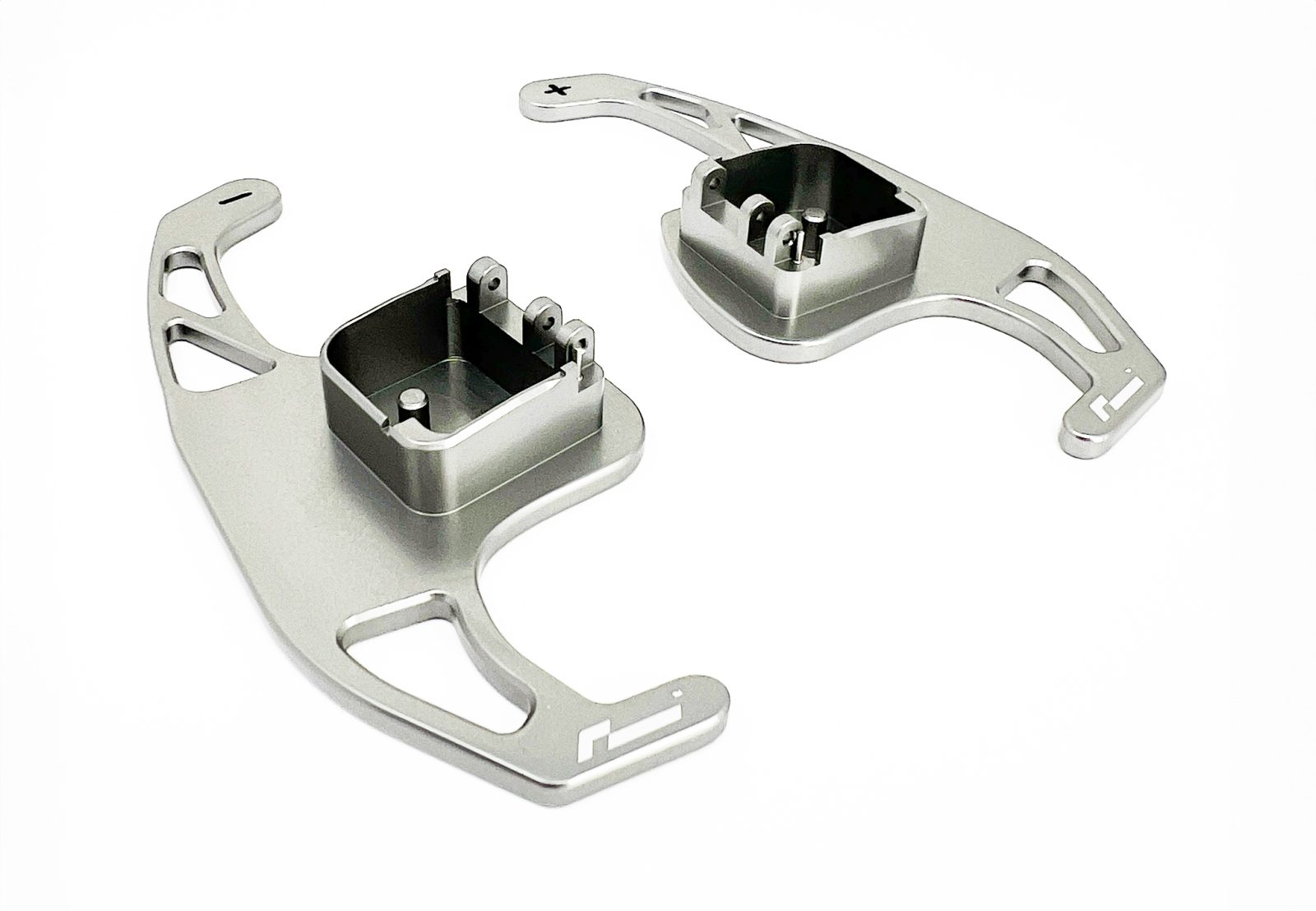 Palette Cambio DSG in Alluminio CNC Titanio per Audi (V1) - VWR Racingline VWR493001 - immagine 4