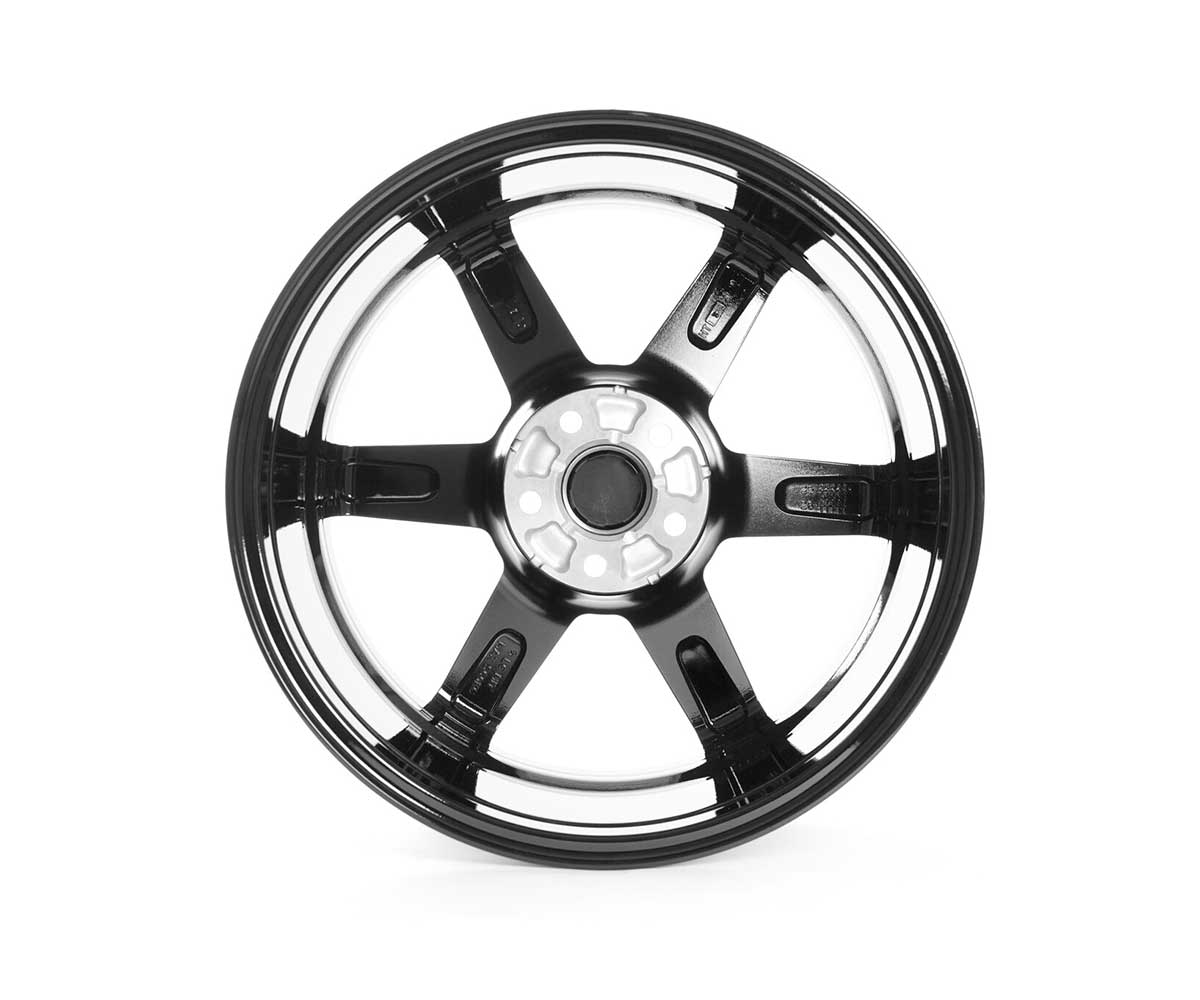 Cerchio Singolo RacingLine VWR R-06 18"x8.5" ET44 Flow Formed Nero Lucido - VWR610400 - immagine 2