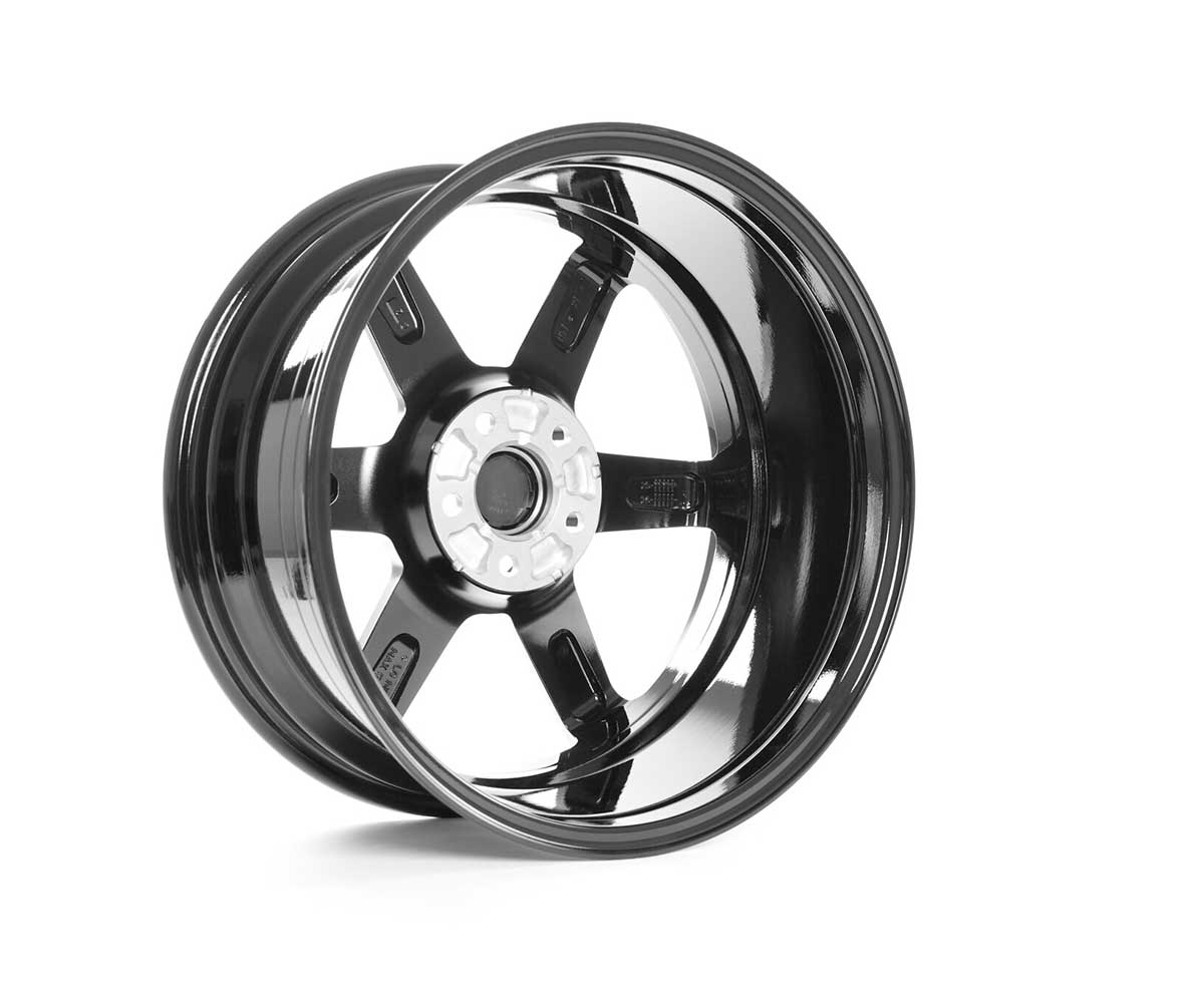 Cerchio Singolo RacingLine VWR R-06 18"x8.5" ET44 Flow Formed Nero Lucido - VWR610400 - immagine 4
