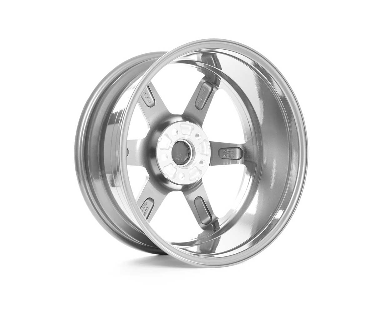 Cerchio Singolo RacingLine VWR R-06 18"x8.5" ET44 Flow Formed Argento Lucido - VWR610402 - immagine 2