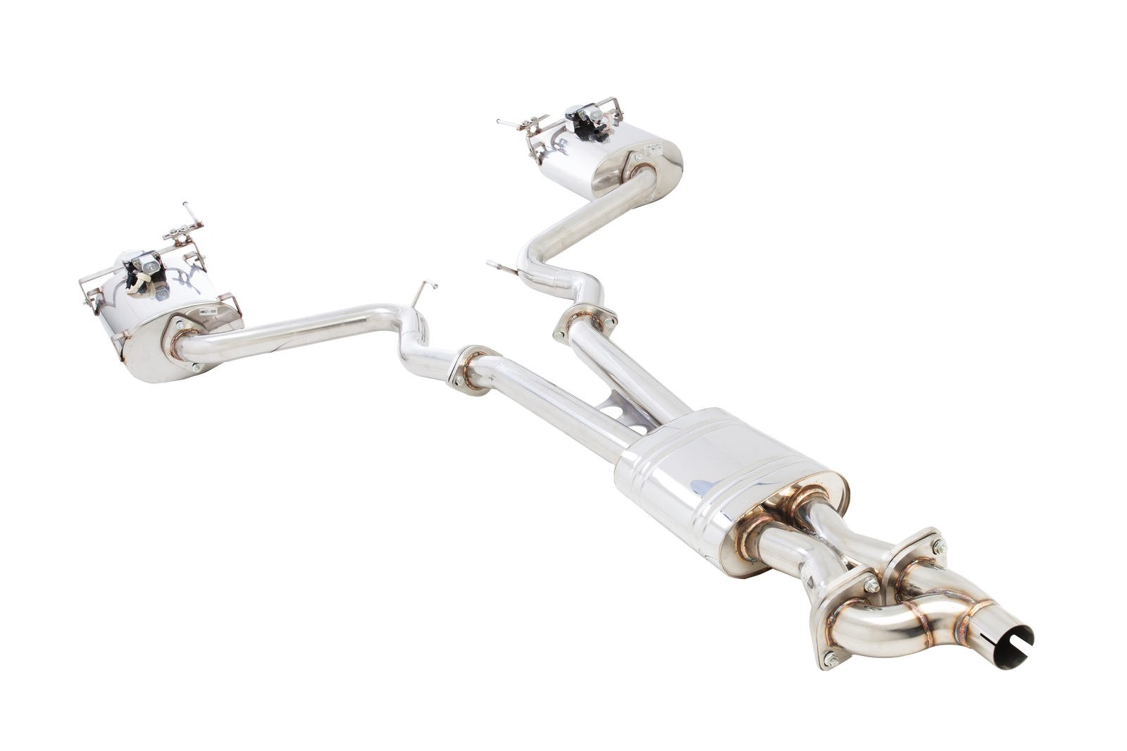 Scarico Sportivo / Catback con Valvola Varex Ford Mustang Convertible GT 5.0L V8 (2015-2017) – XFORCE - immagine 2