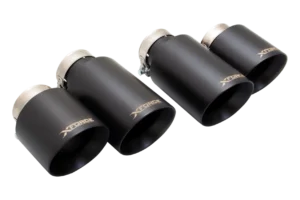 Terminali di Scarico Neri Audi S3 / Volkswagen Golf 8V Sedan (2013-2021) – XFORCE