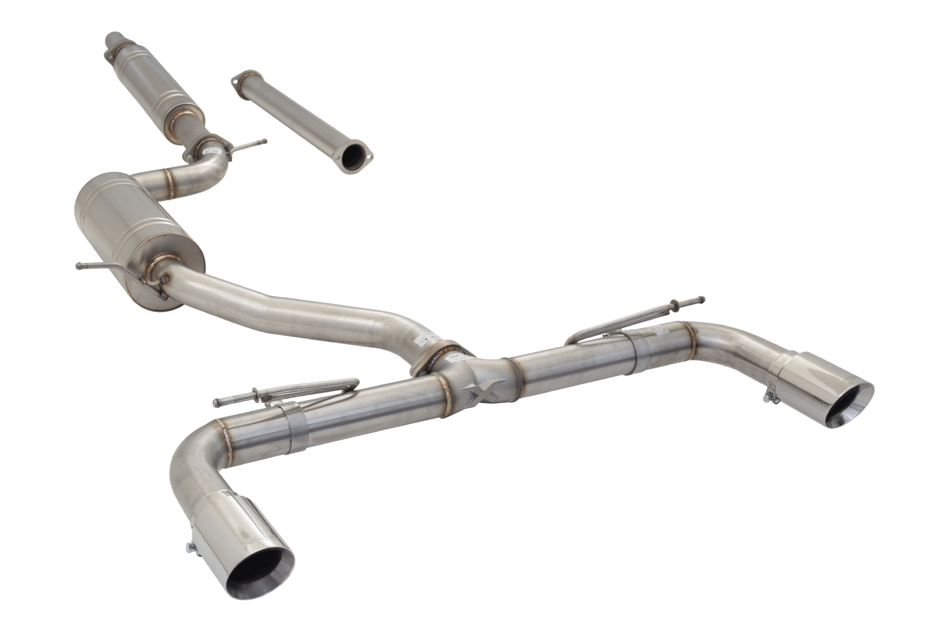 Scarico Sportivo / Catback Volkswagen Golf GTI MK8 (2021-) – XFORCE - immagine 2