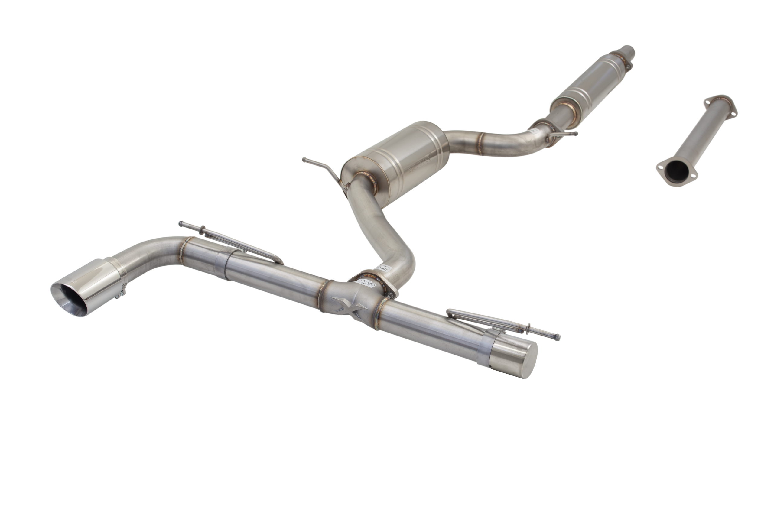 Scarico Sportivo / Catback con Valvola Varex Volkswagen Golf TSI 1.4L MK7 & MK7.5 (2013-2021) – XFORCE - immagine 2