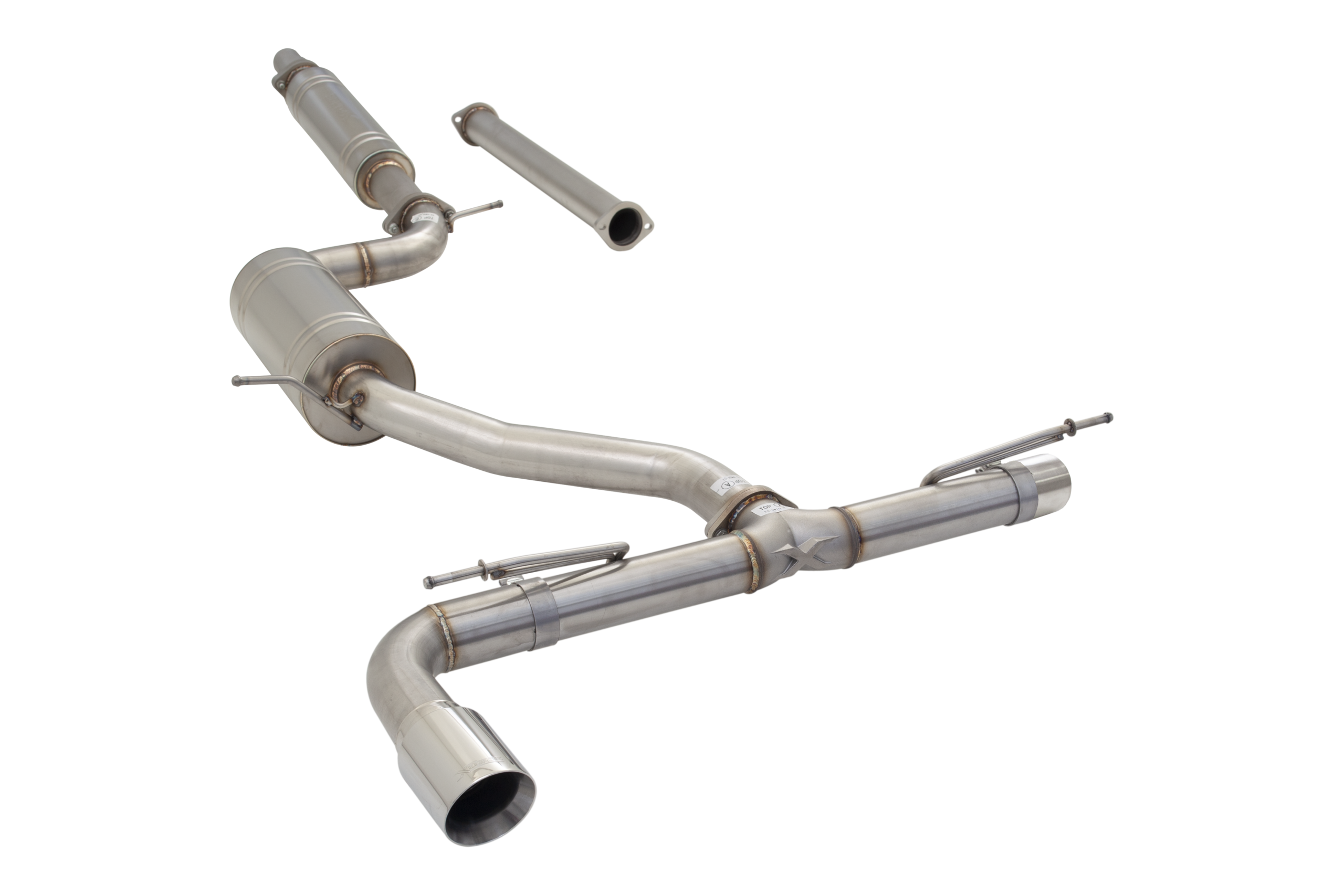 Scarico Sportivo / Catback con Valvola Varex Volkswagen Golf TSI 1.4L MK7 & MK7.5 (2013-2021) – XFORCE - immagine 4