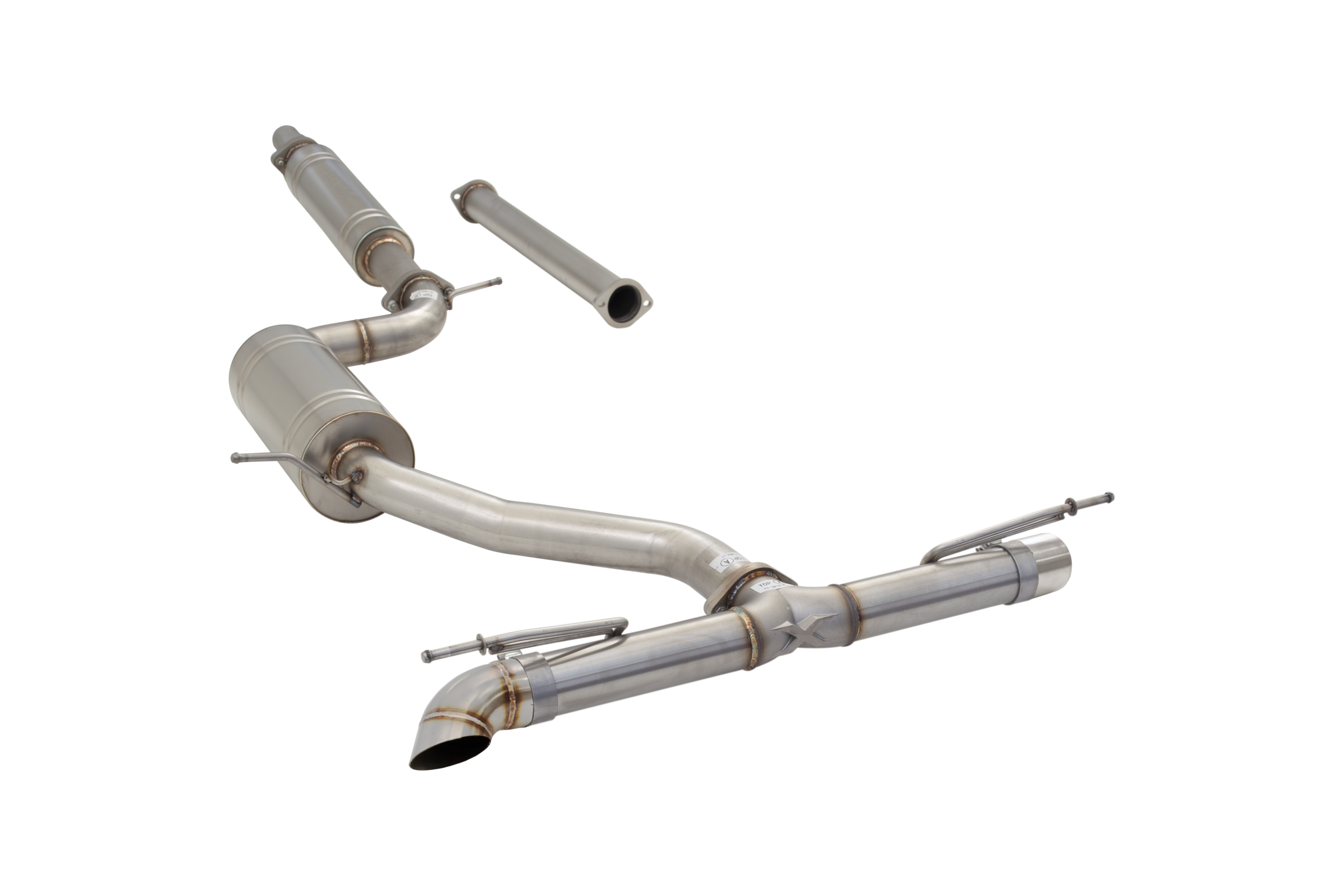 Scarico Sportivo / Catback con Valvola Varex Volkswagen Golf TSI 1.4L MK7 & MK7.5 (2013-2021) – XFORCE - immagine 5