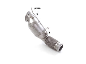 Downpipe 200 celle / sport catalyst 200 CPSI  BMW G42 218i 220i 230i B48