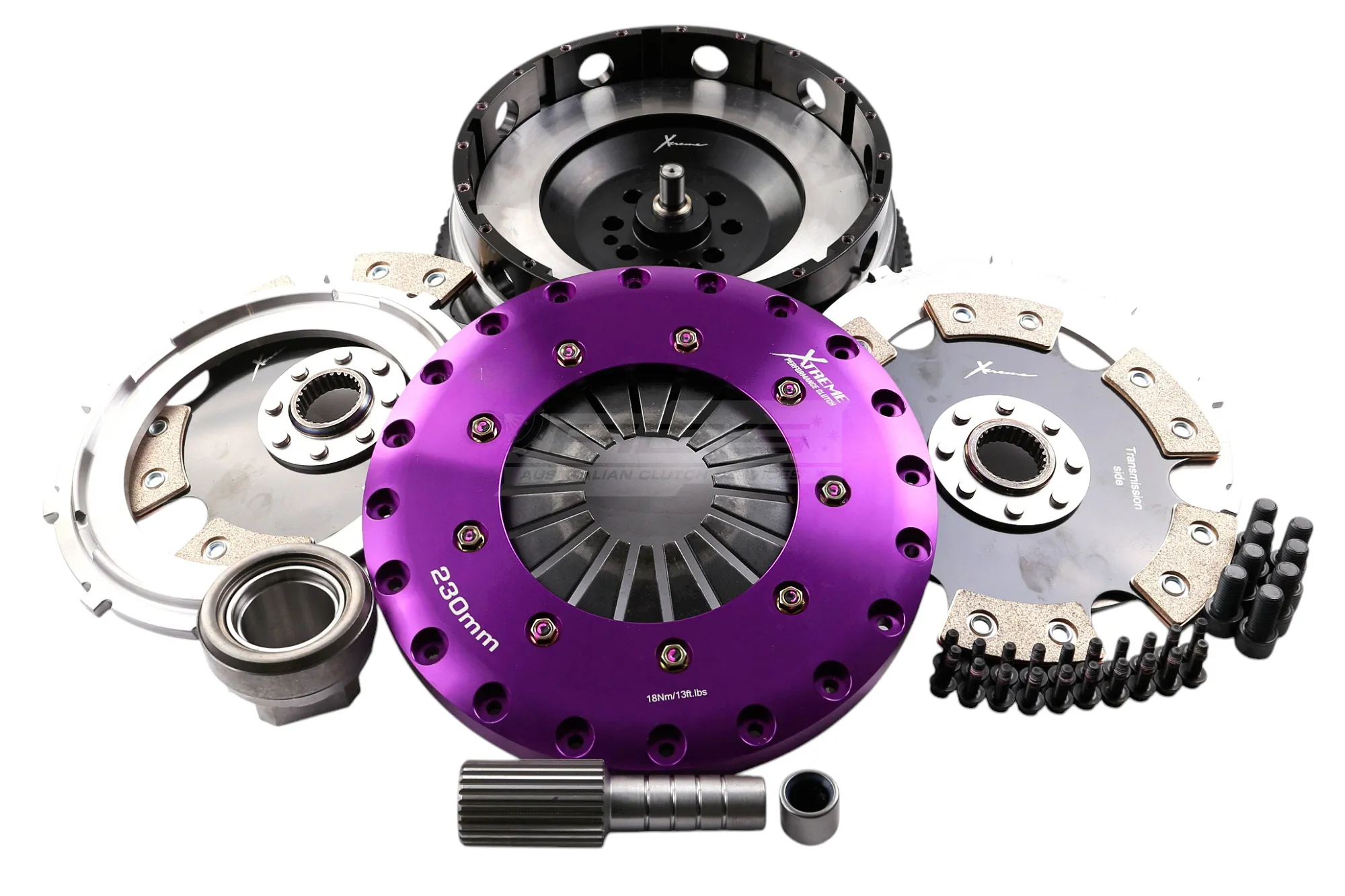 Kit Frizione 230mm Twin Plate Rinforzata Ceramica 1800Nm + Volano Monomassa BMW 1-Series E82/E88 / 3-Series E90/E91/E92/E93 – Xtreme Performance