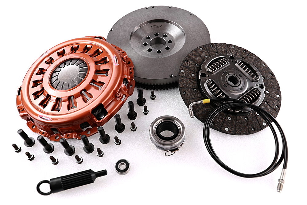 Kit Frizione Rinforzata Extra Organica 610Nm + 45% + Volano Monomassa - Toyota Fortuner KUN51/GUN156 / Hilux 7/8 - Xtreme Outback