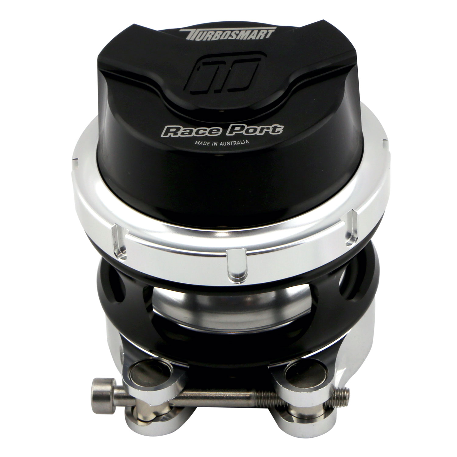 Valvola Blow-Off / Pop Off Universale GenV RacePort BOV Female (senza flangia saldata) - Nero - Turbosmart