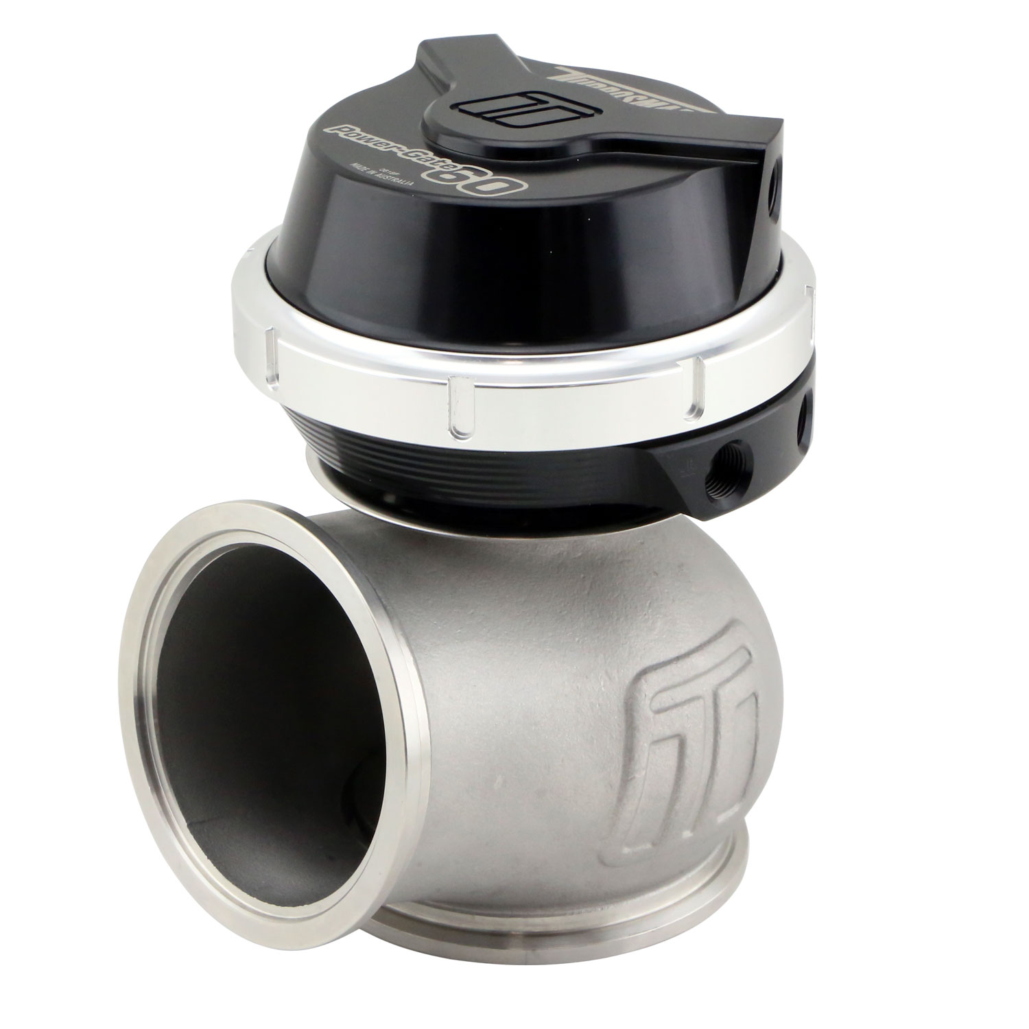 Wastegate Esterna Power-Gate60 GenV 60mm 14psi - Nero - Turbosmart