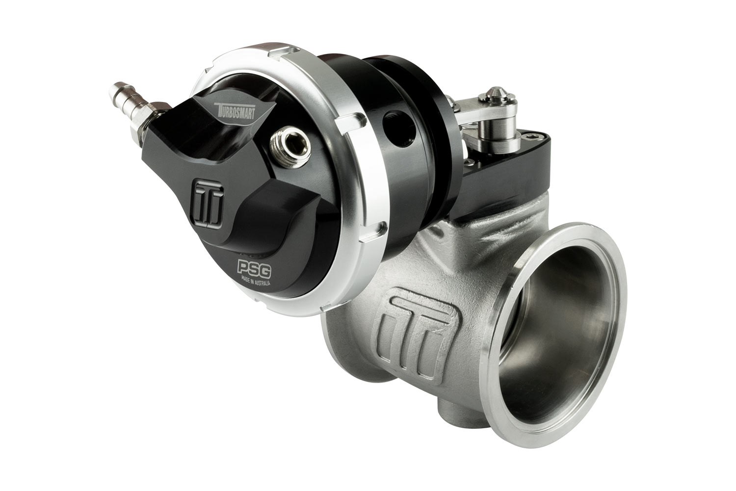 Wastegate Esterna Pneumatica StraightGate50 50mm 6psi - Nero - Turbosmart