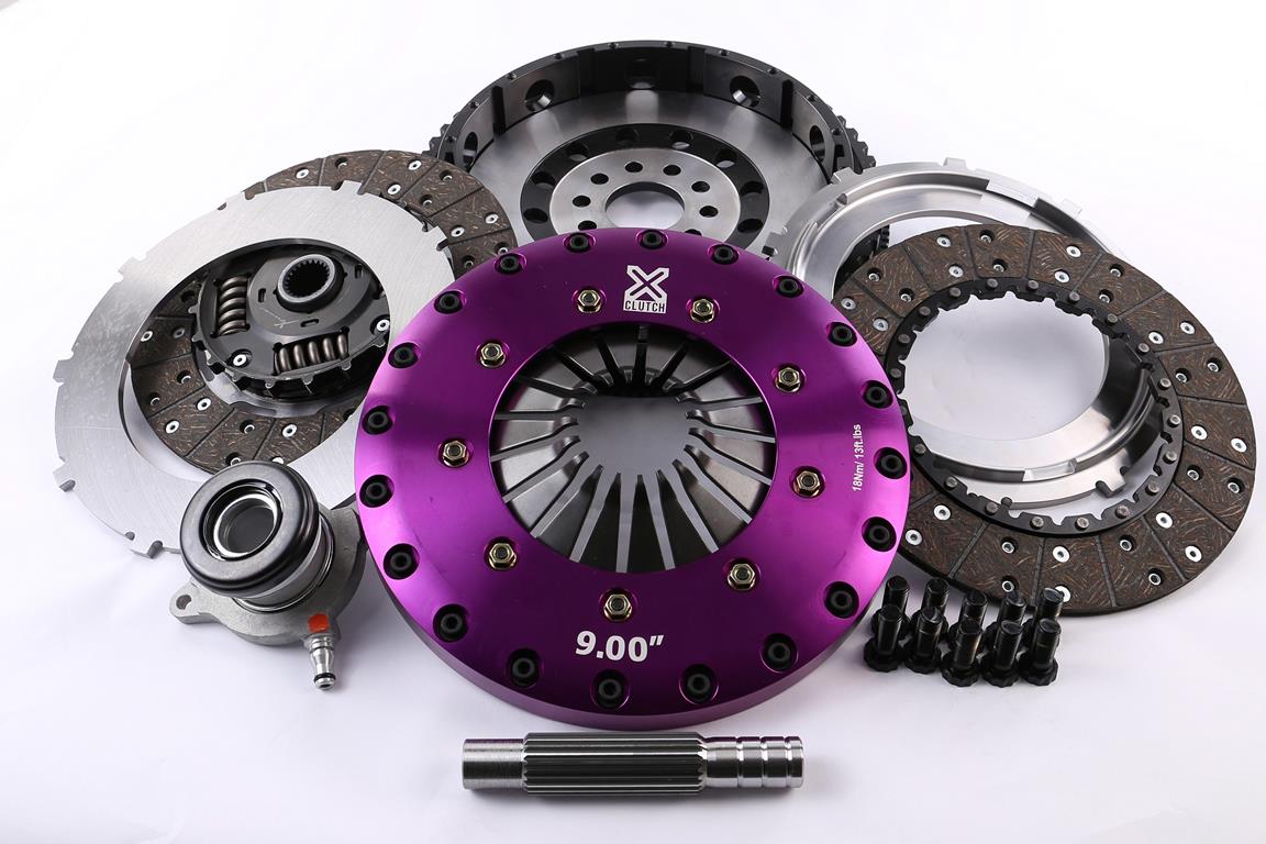 Kit Frizione 230mm Twin Plate Rinforzata Organica 1000Nm + Volano Monomassa Focus / Mondeo / S-MAX / C30 533 / S40 / V50 545 – Xtreme Performance