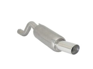 Scarico Sportivo Posteriore Terminali 90mm Sport Line OMOLOGATO Opel Corsa E 1.4 (66kW) - 50mm