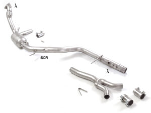 Scarico Sportivo Tubo Sostituzione OPF / GPF Land Rover Range Rover Sport(L494) 3.0SDV6 (183kW) - 70mm