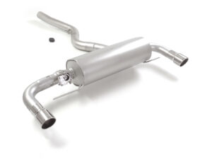 Scarico Sportivo Posteriore Sdoppiato Terminali 2x90mm con Valvola Sport Line OMOLOGATO BMW Serie3 G20-G21 - 76mm