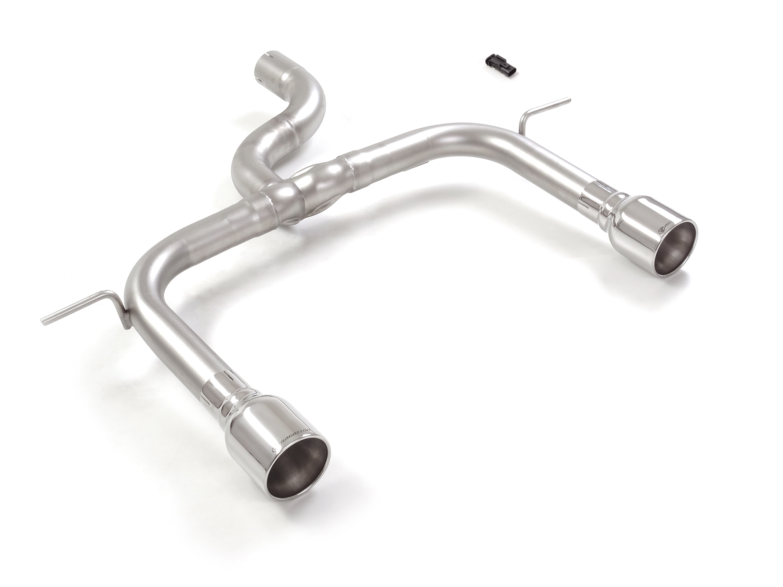 Scarico Sportivo Posteriore Gr. N Sdoppiato Terminali 2x102mm Audi TT (typ FV / 8S) 2.0TFSI - 70mm