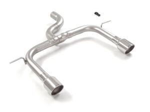 Scarico Sportivo Posteriore Gr. N Sdoppiato Terminali 2x102mm Sport Line Audi TT (typ FV / 8S) 2.0TFSI - 70mm