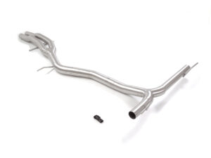 Scarico Sportivo Tubo Centrale Sdoppiato Porsche Cayenne Mk3 (typ 536 - 9YA - 9YB) 3.0 V6 e-Hybrid (250kW) - 76mm