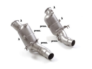 Scarico Sportivo Catalizzatore Metallico Alfa Romeo Giulia(952) 2.9 Bi - 76mm