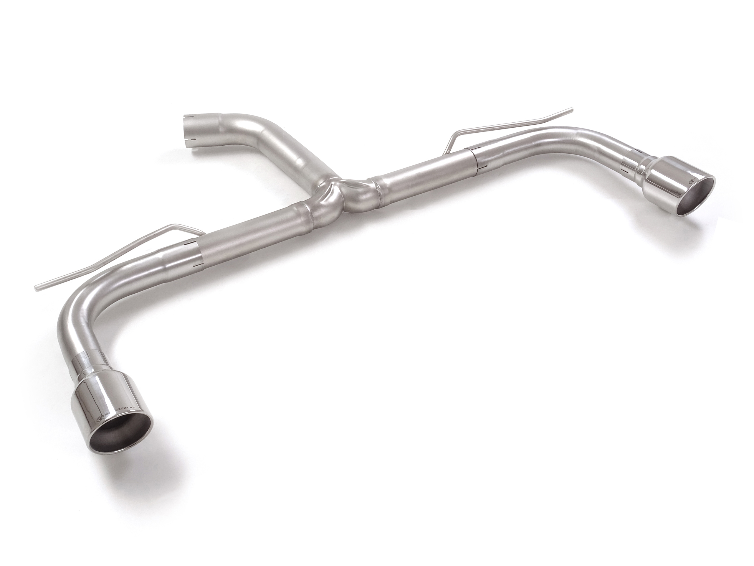Scarico Sportivo Posteriore Gr. N Sdoppiato Terminali 2x102mm Sport Line Cupra Leon (KL) 2.0TSI (180kW) - 70mm