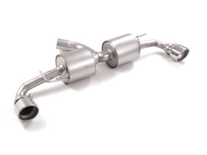 Scarico Sportivo Posteriore Sdoppiato Terminali 2x114mm Sport Line OMOLOGATO Toyota Yaris GR GR-Four 1.6 (206kW) - 70mm