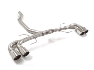Scarico Sportivo Posteriore Gr. N Sdoppiato Terminali 4x102mm Sport Line Alfa Romeo Giulia(952) 2.0 Turbo - 76mm