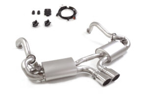 Scarico Sportivo Posteriore Sdoppiato Terminali 2x102mm Sport Line Porsche Boxster (981) 2.7 (195kW) - 60mm