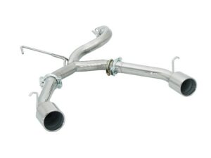 Scarico Sportivo Posteriore Gr. N Sdoppiato Terminali 2x102mm Alfa Romeo GTV(916) / Spider(916) 2.0 V6 Turbo (148Kw) - 60mm - con modifica paraurti