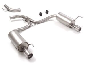 Scarico Sportivo Posteriore Sdoppiato Terminali 2x90mm OMOLOGATO Alfa Romeo 159 - 54mm - con modifica paraurti