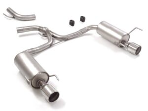 Scarico Sportivo Posteriore Sdoppiato Terminali 2x102mm OMOLOGATO Alfa Romeo 159 - 54mm - con modifica paraurti