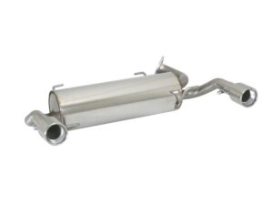 Scarico Sportivo Posteriore Sdoppiato Terminali 2x90mm OMOLOGATO Suzuki Swift Mk4 (typ MZ) Sport 1.6 16V 3p (92kw) - 54mm