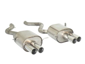 Scarico Sportivo Posteriore Sdoppiato Sfalsati OMOLOGATO BMW M3 4.0 V - 70mm