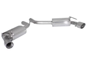 Scarico Sportivo Posteriore Sdoppiato Terminali 2x102mm Sport Line OMOLOGATO Chevrolet Camaro Mk5 SS 6.2 V8 (299kW) dal - 60mm