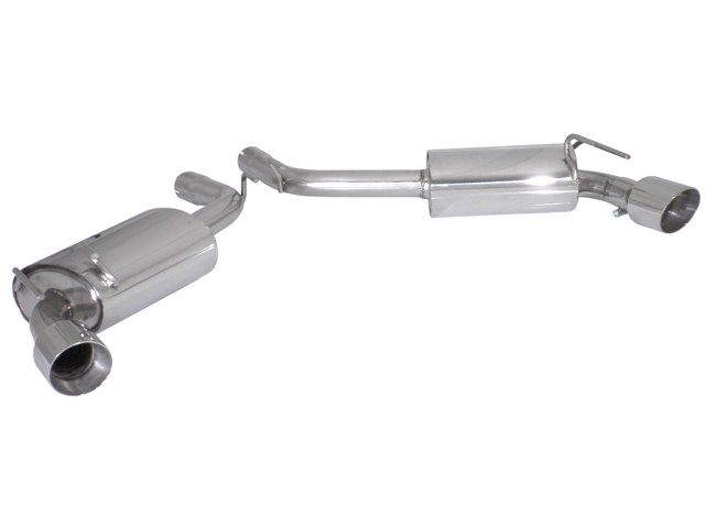 Scarico Sportivo Posteriore Sdoppiato Terminali 2x102mm Sport Line OMOLOGATO Chevrolet Camaro Mk5 RS 3.6 V6 (224kW) dal - 60mm