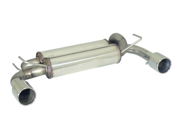 Scarico Sportivo Posteriore Sdoppiato Terminali 2x102mm OMOLOGATO Nissan 370Z 3.7 V6 (241kW) - 60mm