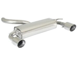 Scarico Sportivo Posteriore Sdoppiato Terminali 2x102mm Sport Line OMOLOGATO Volvo C30 (typ M) 2.5 T5 - 60mm