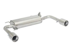 Scarico Sportivo Posteriore Sdoppiato Terminali 2x102mm OMOLOGATO Suzuki Swift Mk5 (typ NZ) 1.6 Sport (100kW) - 50mm