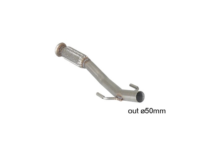 Scarico Sportivo Tubo Anteriore Peugeot 207 1.6 16V THP (110Kw) - 54mm