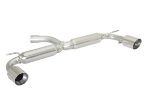 Scarico Sportivo Posteriore Sdoppiato Terminali 2x102mm Sport Line OMOLOGATO Volkswagen Maggiolino (typ 5C) 1.4TSI (118kW) Multilink Suspension - 60mm - con modifica paraurti