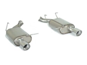 Scarico Sportivo Posteriore Sdoppiato Terminali 2x90mm Sport Line OMOLOGATO Ford Mustang Mk5 5.0 V8 (307kW) - 60mm