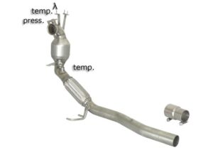 Scarico Sportivo Tubo Sostituzione OPF / GPF Audi A3 (typ 8P) - 60mm - Cod. 50.0536.80