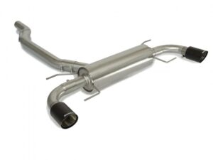 Scarico Sportivo Posteriore Sdoppiato Terminali 2x90mm Carbon Shot OMOLOGATO Alfa Romeo Giulia(952) 2.0 Turbo - 76mm - Cod. 50.0719.73