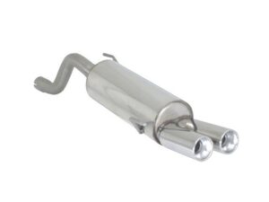 Scarico Sportivo Posteriore Sfalsati OMOLOGATO Alfa Romeo MiTo(955) 1.4 (57kW) - 60mm