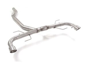 Scarico Sportivo Posteriore Gr. N Sdoppiato Terminali 2x90mm Sport Line Alfa Romeo Giulia(952) 2.0 Turbo - 76mm