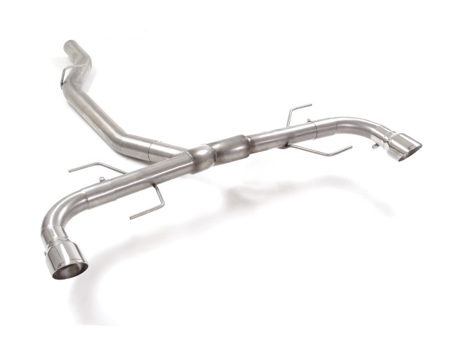 Scarico Sportivo Posteriore Gr. N Sdoppiato Terminali 2x90mm Sport Line Alfa Romeo Giulia(952) 2.0 Turbo - 76mm